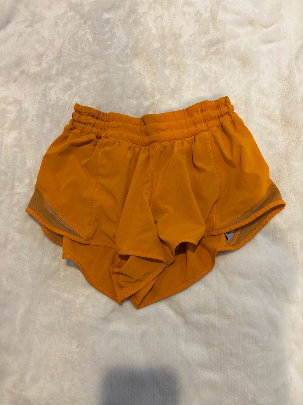 Lululemon orange hotty hots size 4